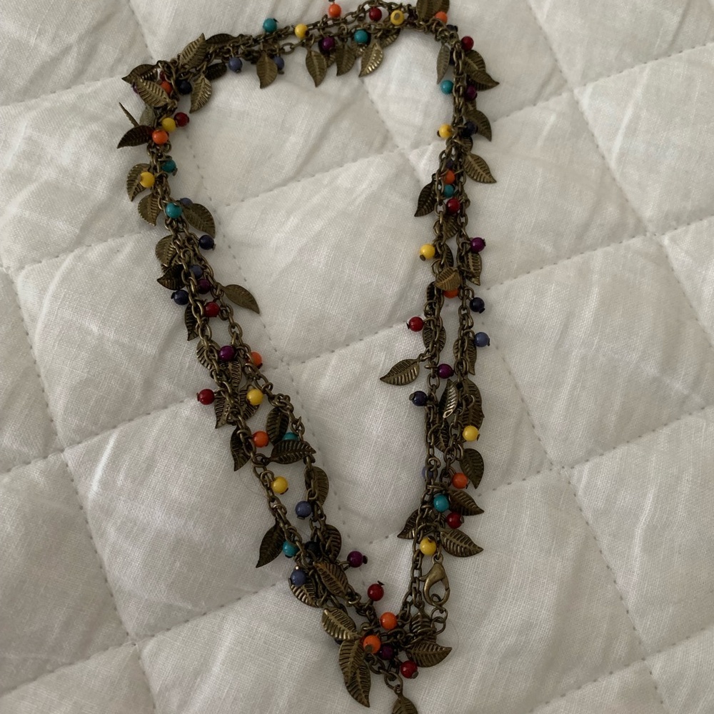Fall necklace